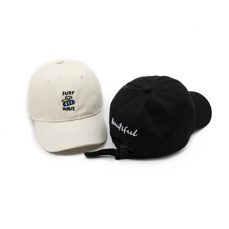 The Letter Muse: Minimalist Letter Monogram Baseball Cap