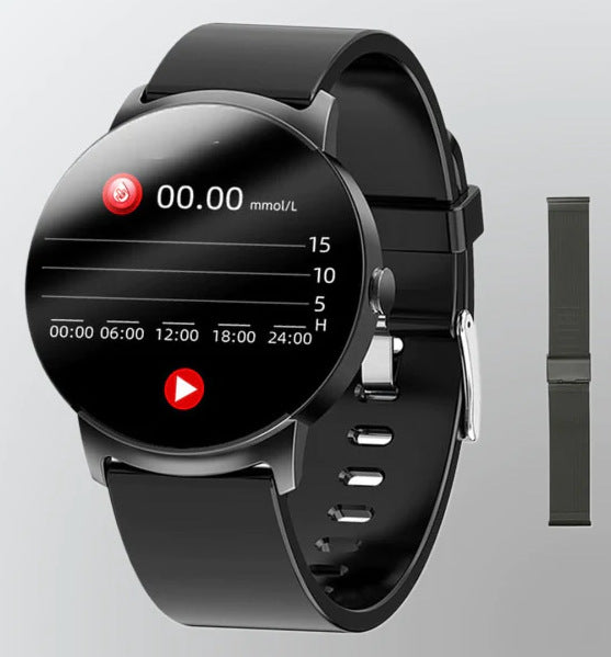 Body Temperature Blood Glucose Smart Watch Bracelet