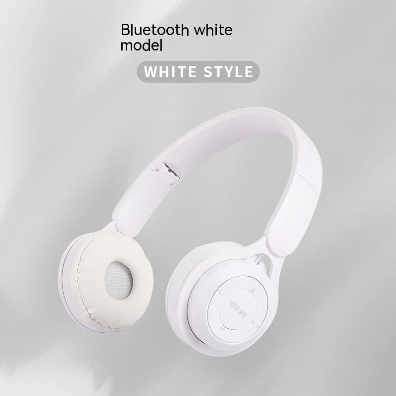 FoldBass: Wireless Foldable Extra Bass Over-Ear Headphones
