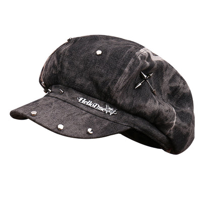 Warm Comfortable Sun Hat Leopard Print Five-pointed Star