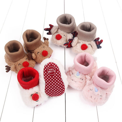 Autumn And Winter Children's Padded Floor Shoes