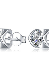 0.5ct Moissanite Stud Earrings