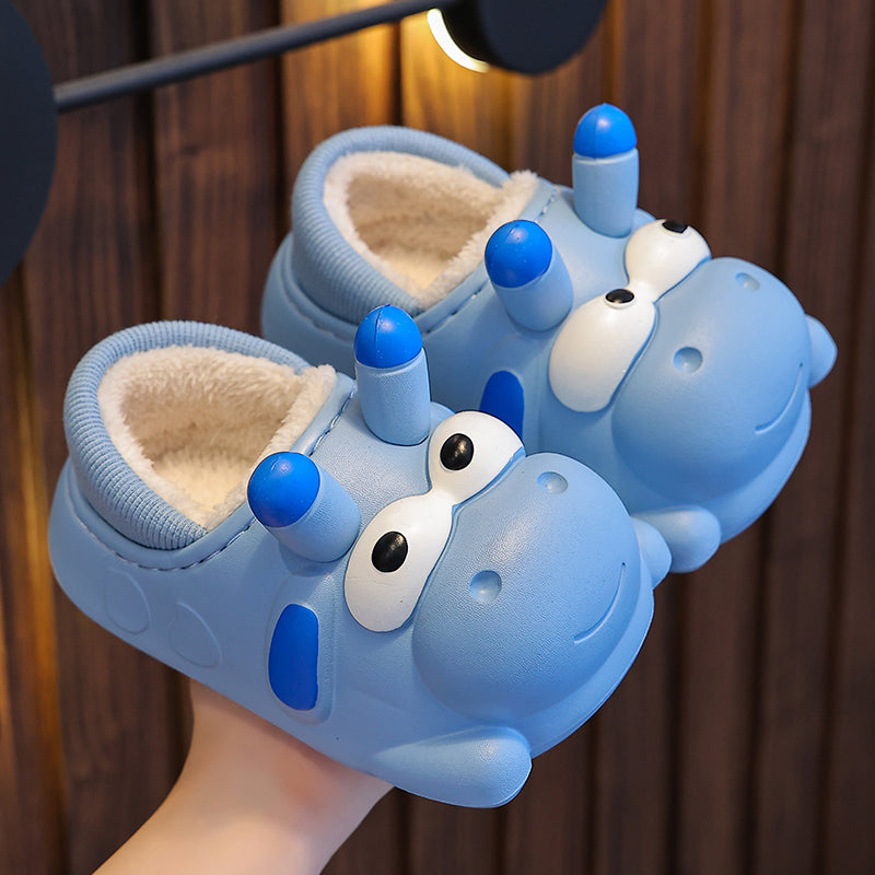 Children's Cotton Slippers Are Waterproof And Warm