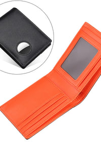 Black with orange