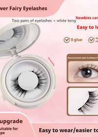 2pair Eyelash Plus White Clip