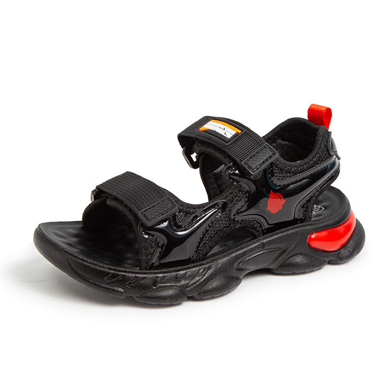 Modern Maverick: Boys’ Fashionable Casual Sandals