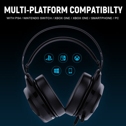 MultiWire: Multi-Platform Wired Gaming Headphones