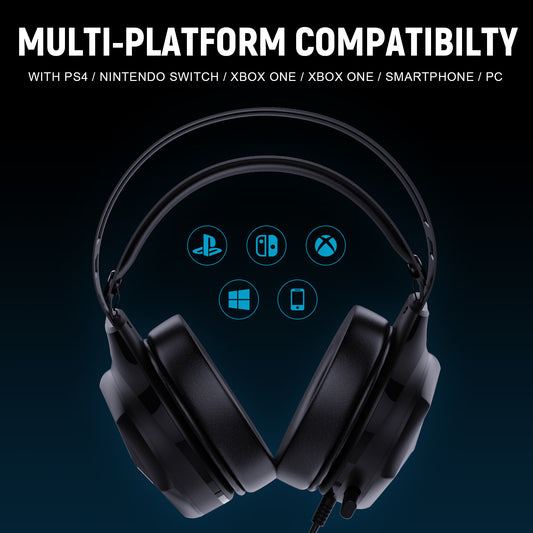 MultiWire: Multi-Platform Wired Gaming Headphones
