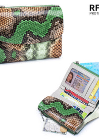 Green Snake Print
