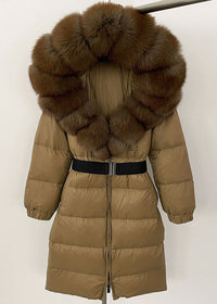 Khaki Imitated Mink