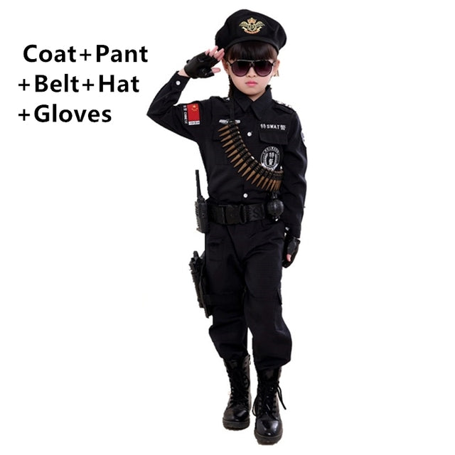 Junior Precinct Police Cosplay Performance Set