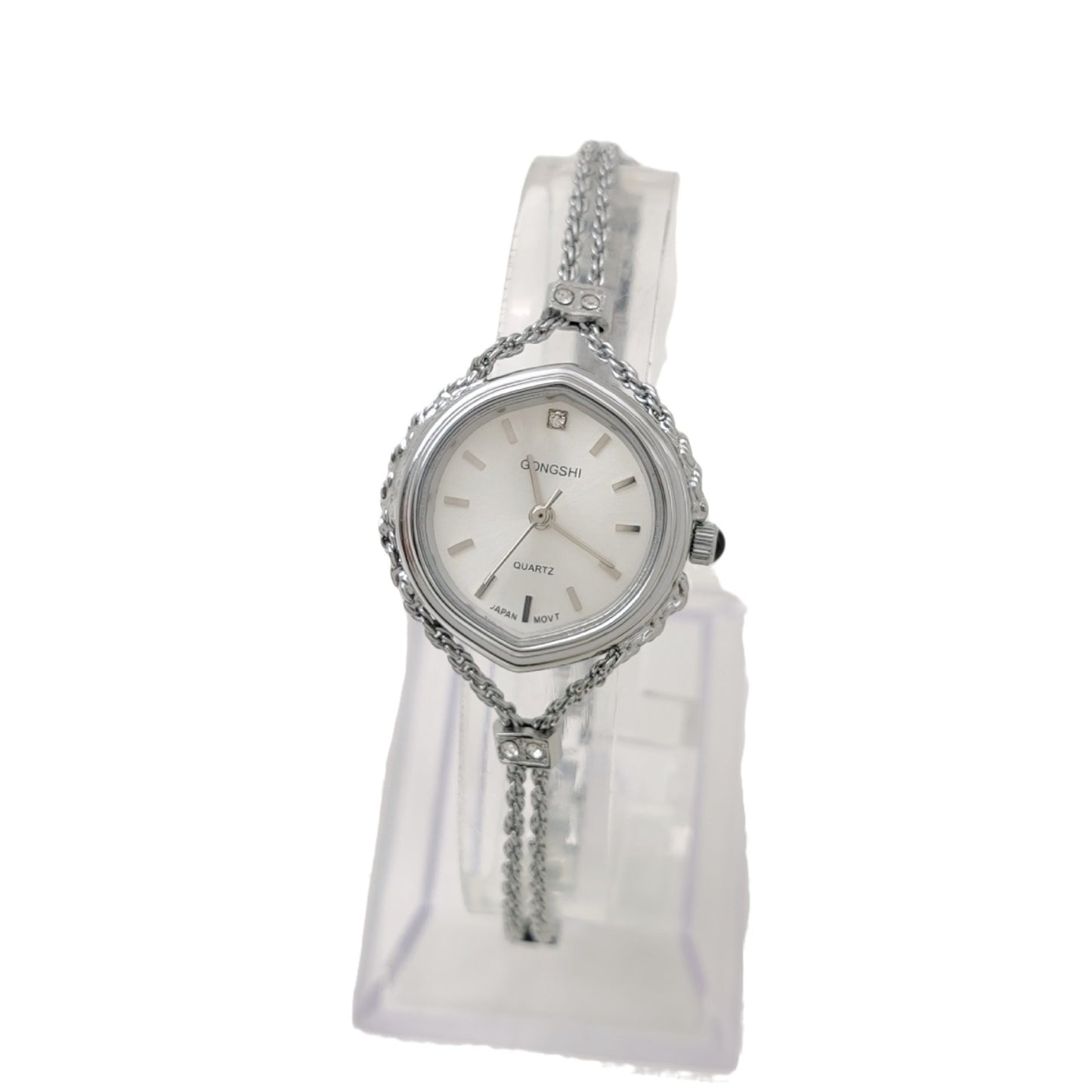 Womens Midancient Oval Colorful Treasure Rainbow Light Luxury Watch