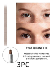 3 pcs Brunette