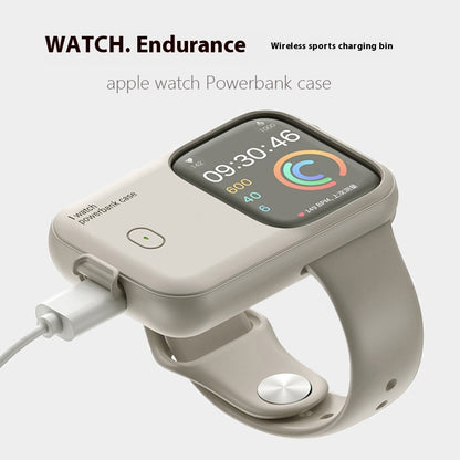 WristPower Watch: Portable Wireless Power Bank Compatible with Smartwatch