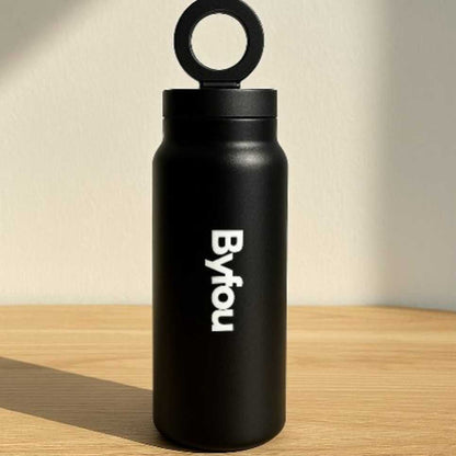 Byoul Vacuum: Vacuum Insulated Water Bottle with Holder
