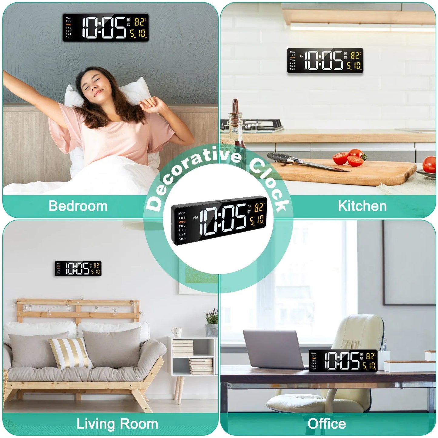 Grand View Horizon: 15.7in Precision Digital Wall Gallery