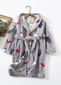 Gray Vertical Stripes