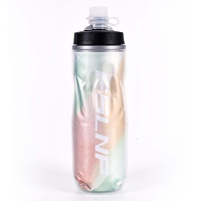 Road Cyclist: Insulated Large-Capacity Road Bike Water Bottle
