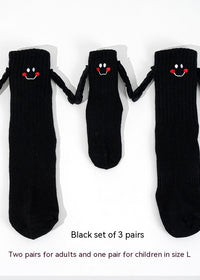 Black Two Adult L One Pair