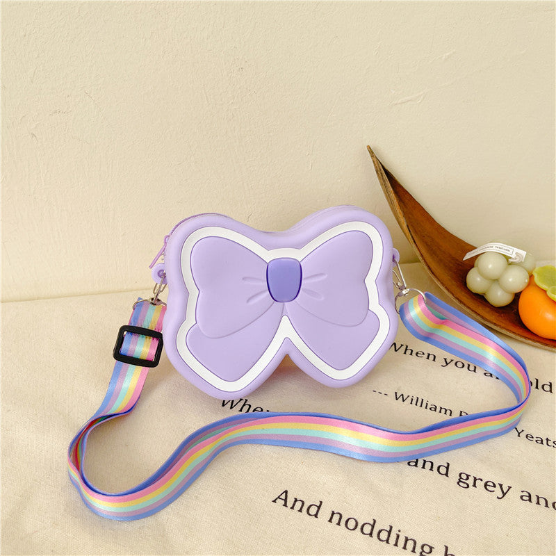 Butterfly Flutter: Children’s Silicone Cute Butterfly Bag