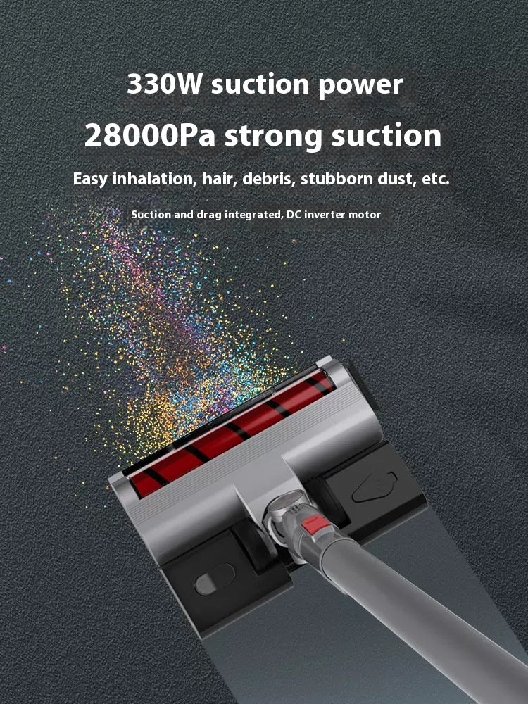 SilentVac Pro: Mute-Engine High-Power Household Wireless Vacuum