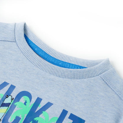 The Sky Melange: Premium Light Blue Sweatshirt Collection