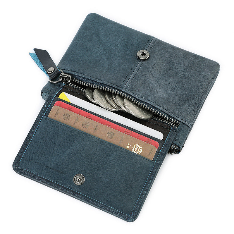 Retro Mini Storage Bag Wallet Multifunctional Card Holder