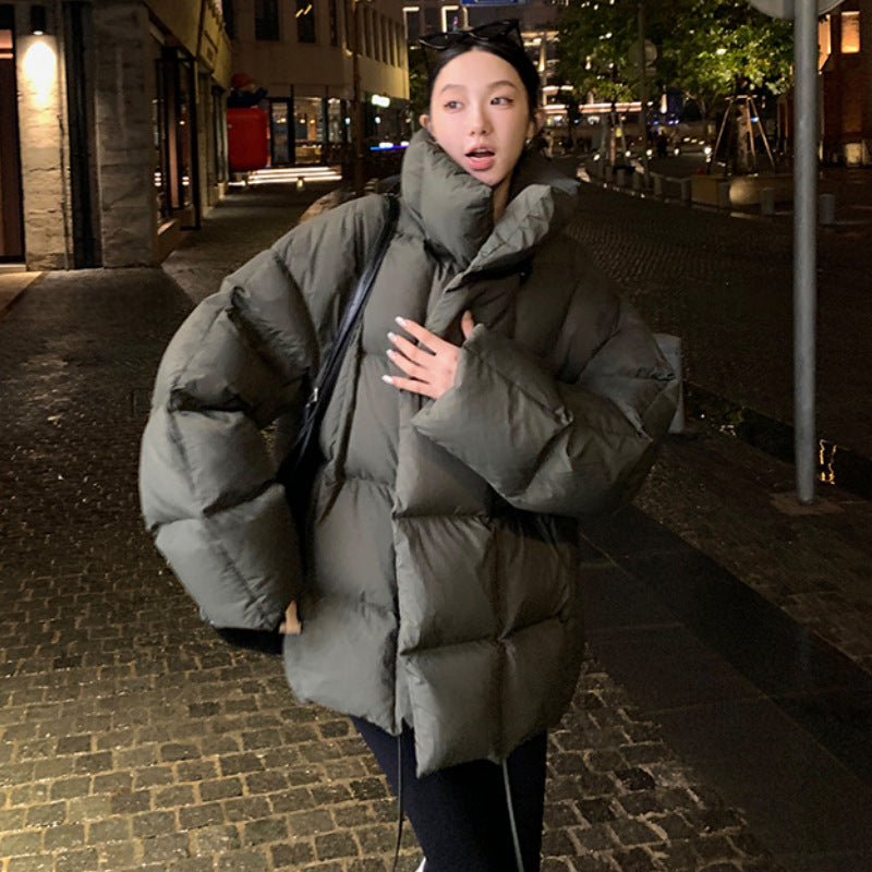 Women's Fashion Loose Thickening Keep Warm Coat