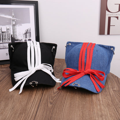 Three-dimensional Ear Straps Decorative Niche Baseball Cap