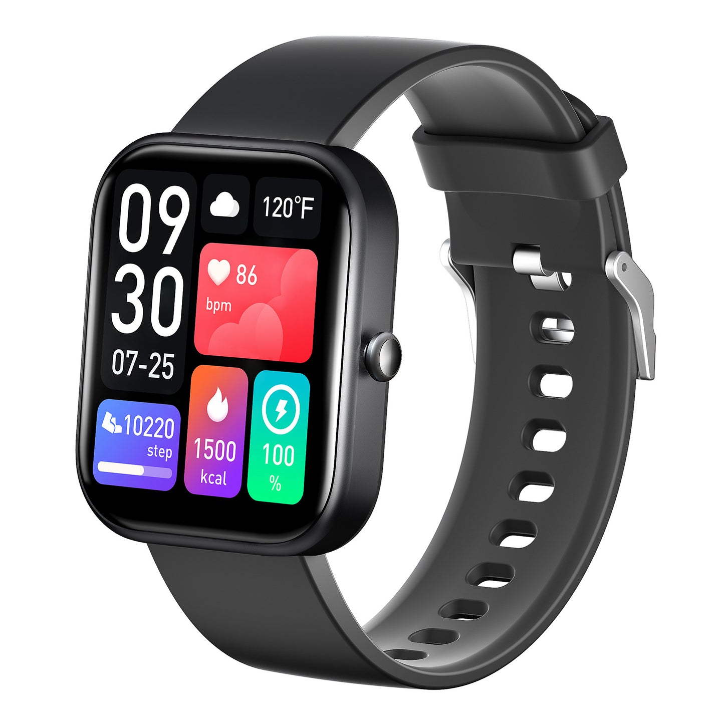 Health Vital: Precision Heart Rate & Oxygen Sports Watch