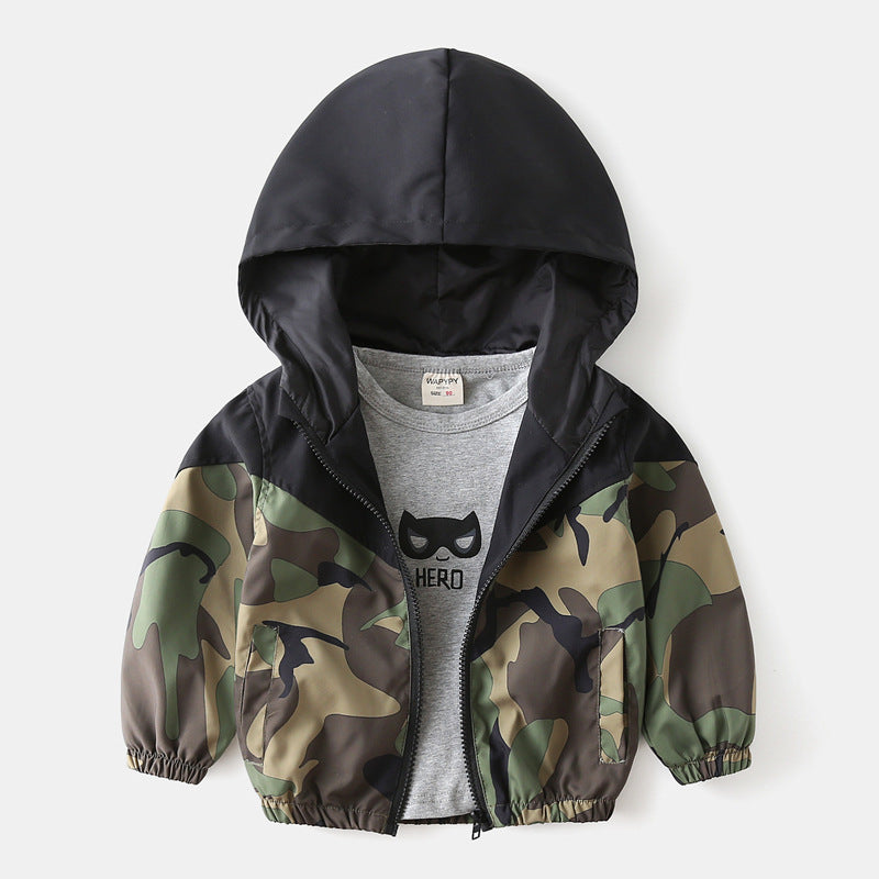 The Camo Light: Baby Thin Camouflage Color-Matching Jacket