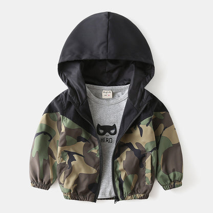 The Camo Light: Baby Thin Camouflage Color-Matching Jacket