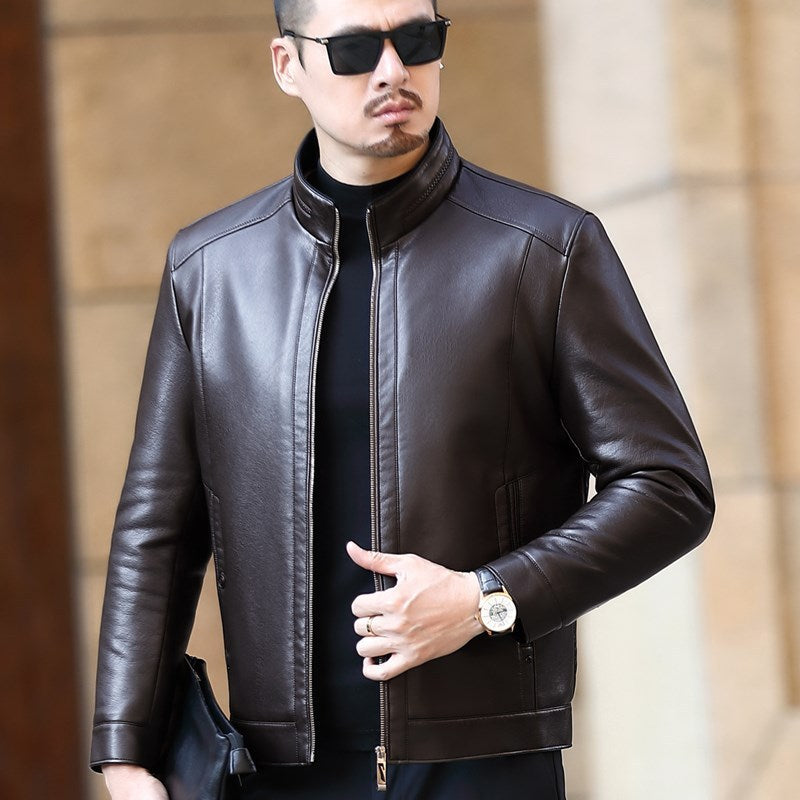 Middle-Aged Elderly Fur Jacket Luxurious Age-Graceful Warmth