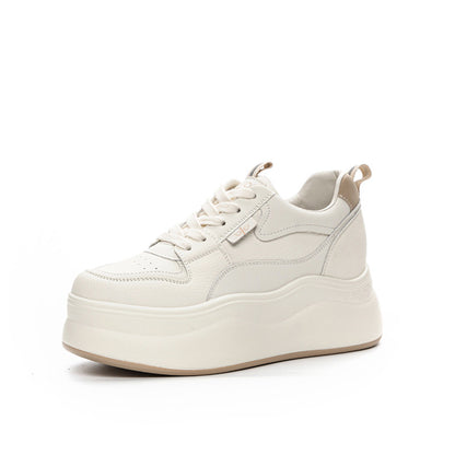 Wedge Platform Thick Bottom Inner Height Increasing Casual Shoes