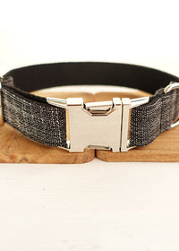 Black suit collar light gold