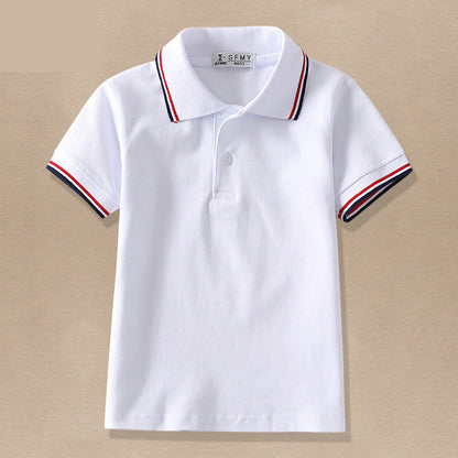 Presential CUHK Pristine White Lapel Polo