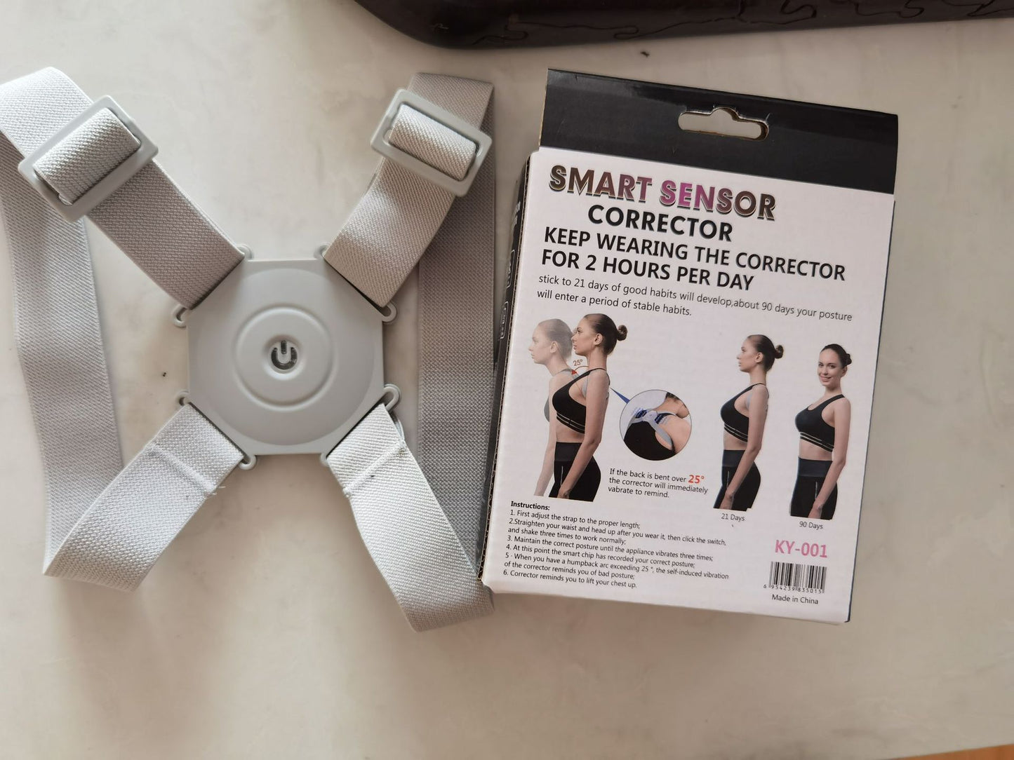 SmartPosture Trainer: Smart Adjustable Posture Corrector with Real-Time Assessment for Kids & Adults