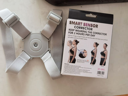 SmartPosture Trainer: Smart Adjustable Posture Corrector with Real-Time Assessment for Kids & Adults