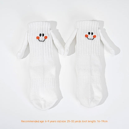 The Magnetic Bond: Magnetic Hand-Holding Tube Socks