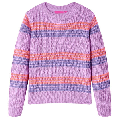 Children's sweaters with stripes, knitted and 104 children's sweaters with