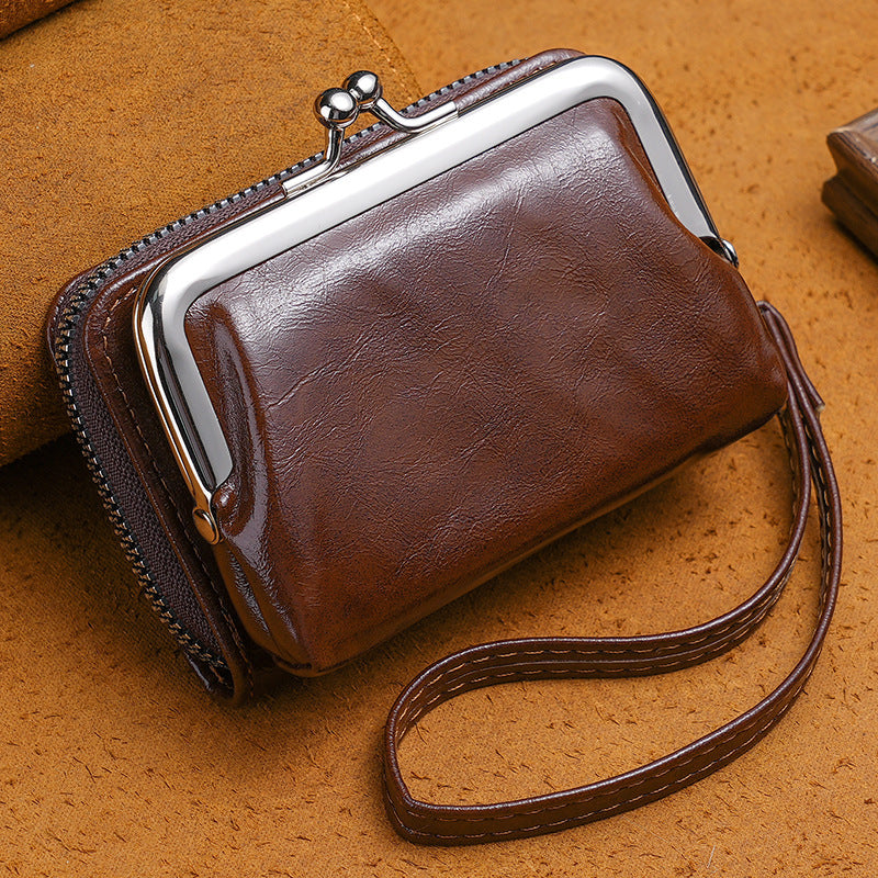 Ladies' Buckle Coin Purse 4-inch Clip