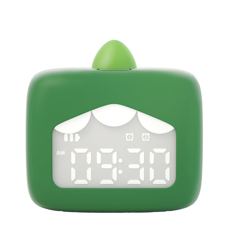 Nursery Quiet: Mute Student Bedroom Bedside Precision Clock
