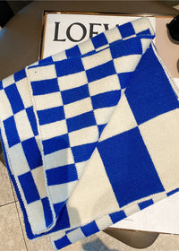 Classic Blue And White Plaid