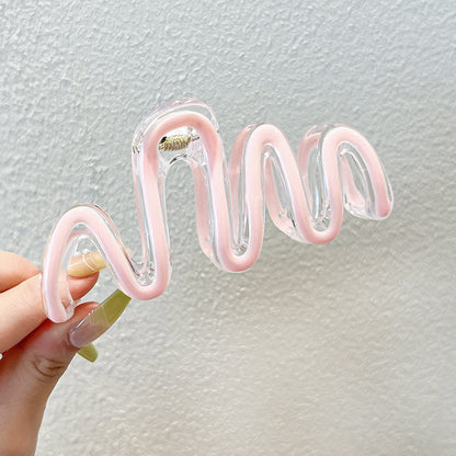 Outing Simple New Oil Dripping Wave Grip