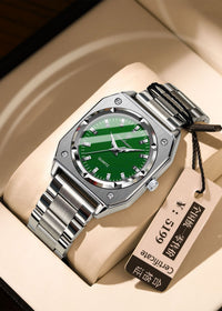 788 Silver Case Green Surface