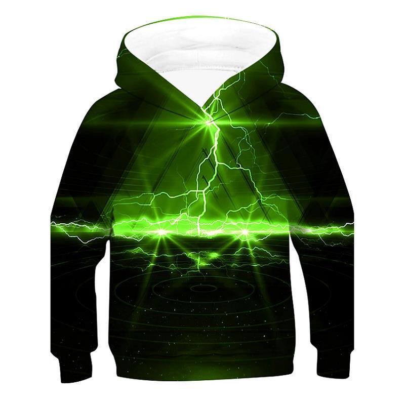 Visionary 3D Digital Print Concept Hoodie