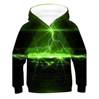 Visionary 3D Digital Print Concept Hoodie