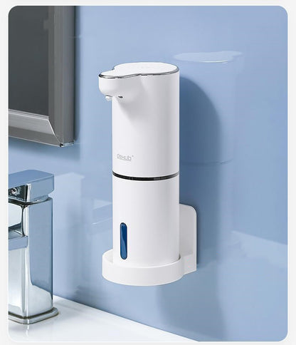 Smart Foaming Soap Dispenser with Integrated Phone Cleaning Hub