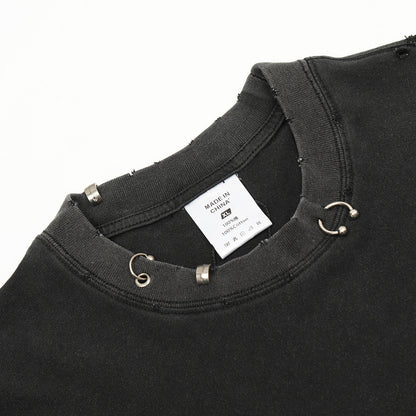 Fashion Short Sleeve Loose T-shirt Men