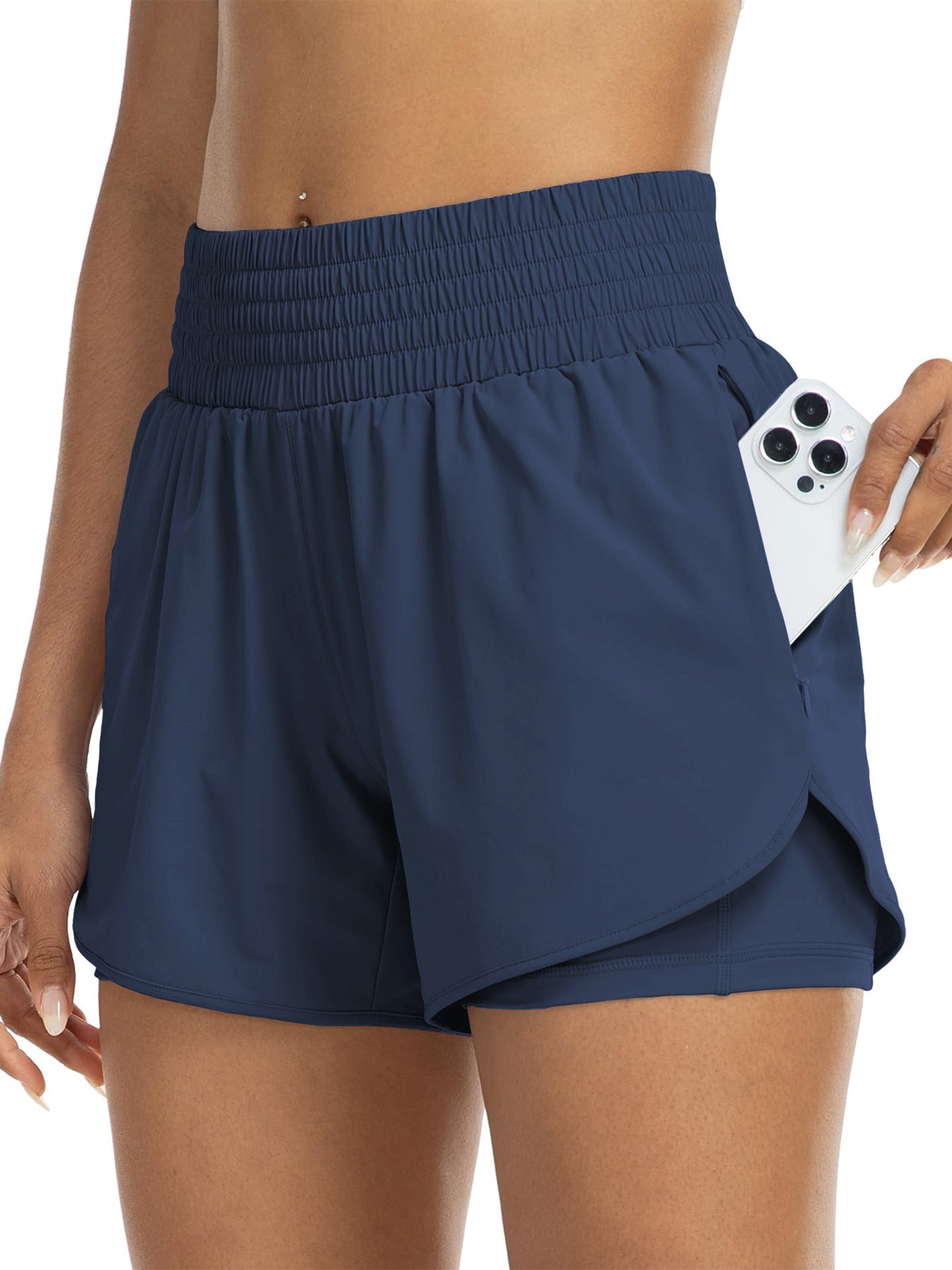 Fashion Personality Women's Quick-dry Casual Yoga Shorts